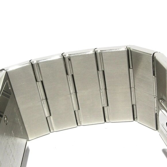 Auth CHANEL Chocolat H0934 Silver Women's Wrist Watch - Picture 8 of 10